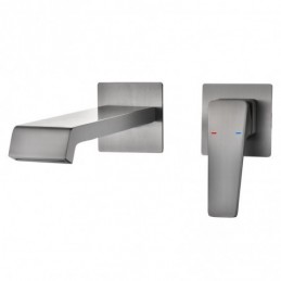 Gunmetal Gray Bathroom...