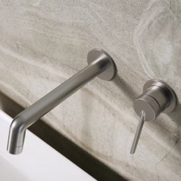 Gunmetal Gray Bathroom...