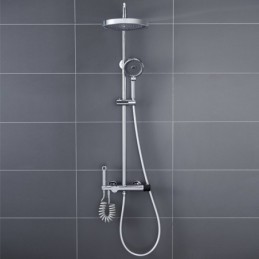 Chrome Bathroom Rain...