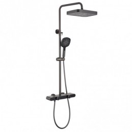 Round Bar - Gunmetal Gray...