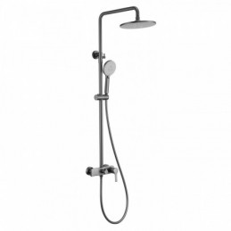 Gunmetal Gray Home Bathroom...