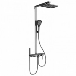 Square Tube - Gunmetal Gray...