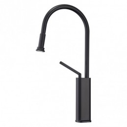 Matte Black Single-Hole...