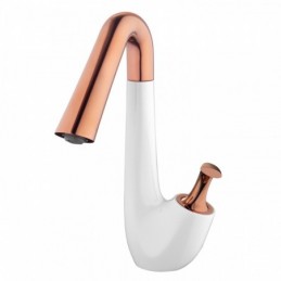 White + Rose Gold Nordic...