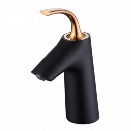 Black + Rose Gold Solid...