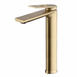 High-Rise Brushed Gold...