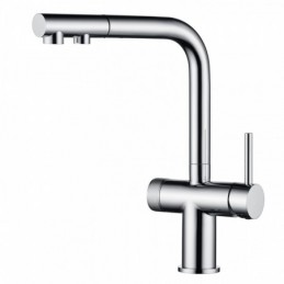 Chrome Kitchen Pull-Out Tap...